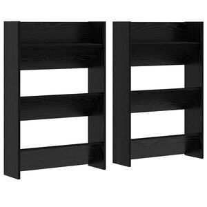 vidaXL Dulap pentru pantofi 2 buc. 60 x 18 x 90 cm Lemn prelucrat