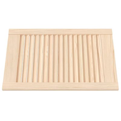 vidaXL Uși de dulap design lambriu 4 buc. 61,5x39,4 cm lemn masiv pin
