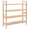 vidaXL Pantofar din lemn masiv de nuc, 69 x 26 x 81 cm