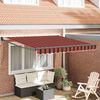 vidaXL Cort electric retractabil Portocaliu 300 x 250 cm