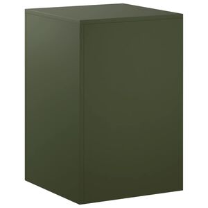 vidaXL Suport pentru plante Verde măsliniu 40 x 40 x 60 cm