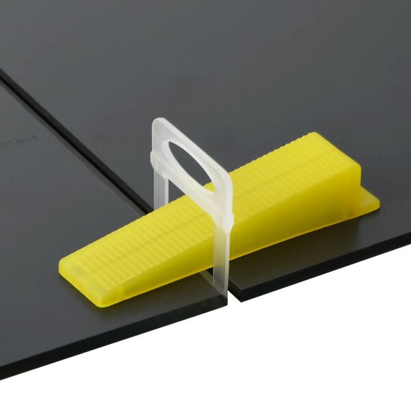 vidaXL Pene de nivelare a plăcilor, 500 buc