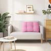 vidaXL Perna pentru spate Roz 80 x 24 x 50 cm țesătură