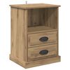 vidaXL Dulap de noapte Stejar Artizanal 36 x 43 x 60 cm Lemn prelucrat