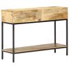 vidaXL Masă consolă, 100 x 35 x 76 cm, lemn masiv de mango