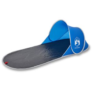 vidaXL Cort de plajă pop-up, albastru azur, rezistent la apă