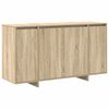 vidaXL Bufet Stejar Sonoma 135 x 41 x 75 cm Lemn prelucrat