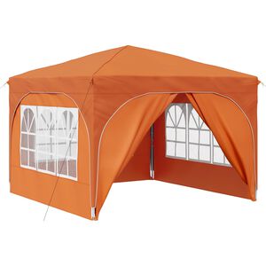 vidaXL Cort de Petrecere Pop-up 290 x 290 x 245 cm Portocaliu
