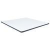 vidaXL Topper saltea de pat cu somieră, 200 x 200 x 5 cm moale mediu