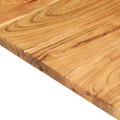 vidaXL Blat lavoar de baie, 58x52x2,5 cm, lemn masiv de acacia