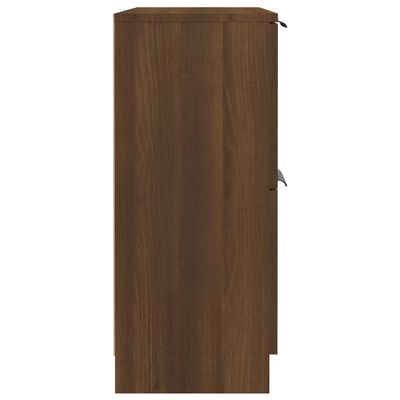 vidaXL Servantă, stejar maro, 60x30x70 cm, lemn prelucrat