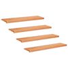 vidaXL Trepte de scară 4 buc. 110 x 30 x 2 cm Vopsea Lemn de fag masiv