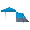 vidaXL Set Cort pentru Camping 2 pcs albastru Tafetă și Material