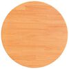 vidaXL Blat de masă rotund, maro ceruit, &Oslash;50x2,5 cm, lemn masiv de pin