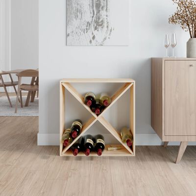 vidaXL Dulap de vinuri, 62x25x62 cm, lemn masiv de pin