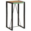 vidaXL Masă de bar, 60x55x110 cm, lemn masiv reciclat