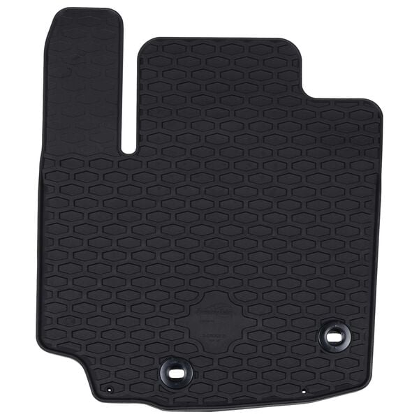 vidaXL Covor pentru mașină 4 pcs Negru Cauciuc