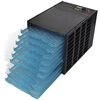 vidaXL Deshidrator de alimente cu 10 tăvi pătrat