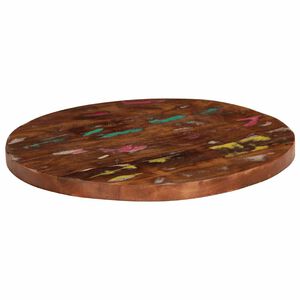 vidaXL Blat de masă rotund, &Oslash; 40x1,5 cm, lemn masiv reciclat