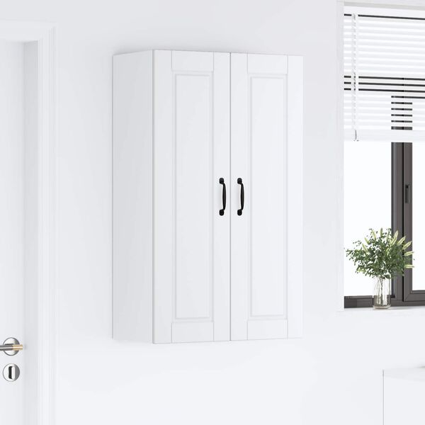 vidaXL Dulap de bucătărie cu raft Alb 60 x 31 x 100 cm Lemn compozit