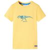 Tricou pentru copii, ocru deschis, 128
