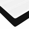 vidaXL Cadru de pat cu saltea Negru 90 x 200 cm țesătură