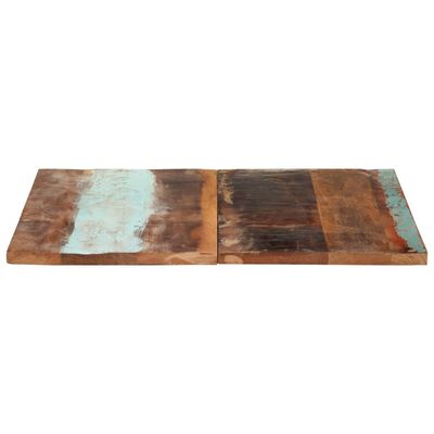 vidaXL Blat de masă pătrat, 80 x 80 cm, lemn masiv reciclat, 25-27 mm
