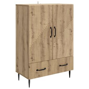 vidaXL Bufet Stejar Artizanal 66 x 34,5 x 95 cm Lemn prelucrat