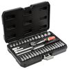 YATO Set de scule, 38 piese, negru, metal, YT-14471