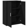 vidaXL Bufet Stejar Negru 60 x 31 x 84 cm Lemn prelucrat