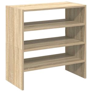 vidaXL Rafturi pantofi 2 buc Stejar Sonoma stivuibile 60x30x30,5 cm