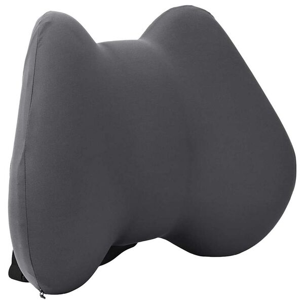 vidaXL Pernă pentru spate Gri Spumă cu Memorie 40 x 32 x 14 cm