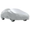 vidaXL Husă auto pentru Sedan, curele cu cataramă, complet, argintiu M
