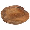 vidaXL Fructieră JEPARA &Oslash; 40 cm Lemn solid de tec Rotund Maro Teak
