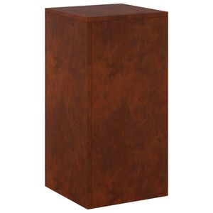 vidaXL Suport pentru plante Ruginit 30 x 30 x 60 cm