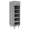 vidaXL Pantofar, gri sonoma, 30x35x105 cm, lemn compozit