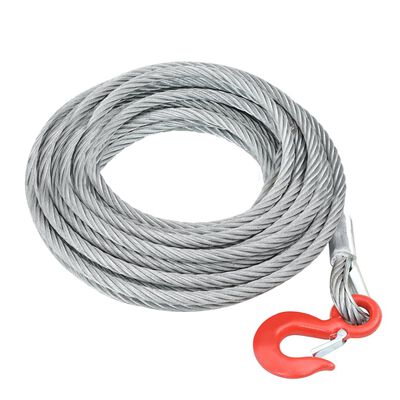 vidaXL Cablu din frânghie de sârmă 3200 kg 20 m