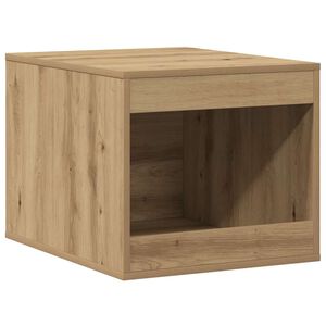 vidaXL Cutie litieră pisici stejar artizanal 47x59x42cm lemn prelucrat