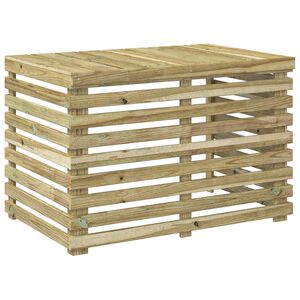 vidaXL Husă pentru aer condiționat 90 x 58 x 60 cm Lemn de pin tratat