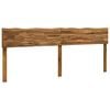 vidaXL Tăblie de pat cu margini naturale ROSTOCK natural 180 cm