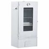 vidaXL Afumătoare cuptor grătar cu 1 kg peleți lemn, 44,5x29x83 cm