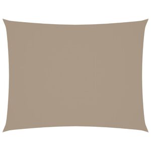 vidaXL Parasolar, gri taupe, 2x3,5 m, țesătură oxford, dreptunghiular