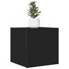 vidaXL Dulapuri TV montaj pe perete, 2 buc., negru, 30,5x30x30 cm