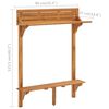 vidaXL Set mobilier bar de balcon, 3 piese, lemn masiv de acacia