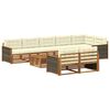 vidaXL Set de canapele de exterior 9 buc.
