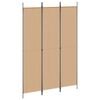 vidaXL Paravan de camere cu 3 panouri Bej 150 x 220 cm Țesătură