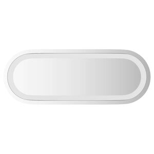 vidaXL Oglindă de baie cu LED, 40x15 cm, ovală