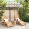 vidaXL Parasol Balinez Crem 185 x 185 x 260 cm