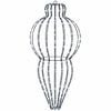 vidaXL Lumină decorativă de Crăciun 320 LED-uri Alb rece