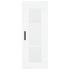 vidaXL Dulap &icirc;nalt, alb, 34,5x34x180 cm, lemn prelucrat